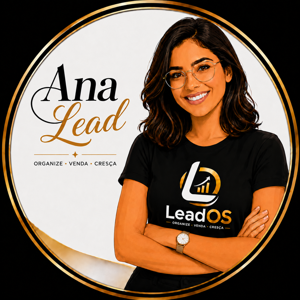 Ana, atendente virtual LeadOS
